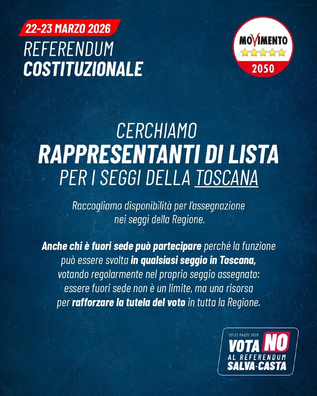 Newsletter #3: Rappresentanti di Lista e Referendum 