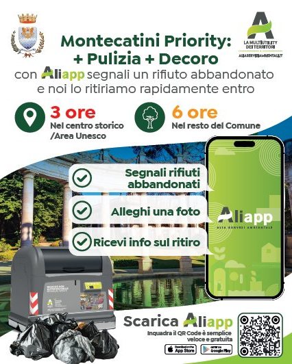 Priority Montecatini soddisfazione del M5S per il nuovo progetto con Alia