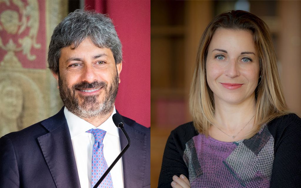 Roberto Fico e Irene Galletti (M5S) alla XXI Festa provinciale della CGIL di Massa Carrara
