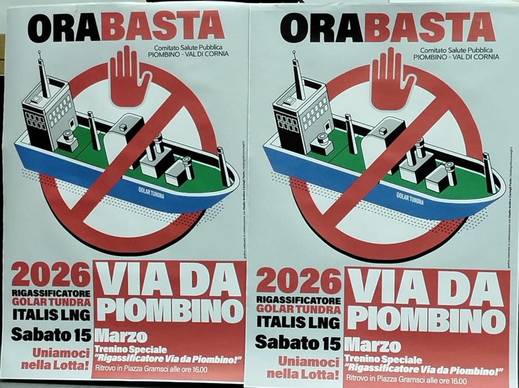 Piombino al centro: Via il Rigassificatore entro il 2026 e Rilancio del Territorio